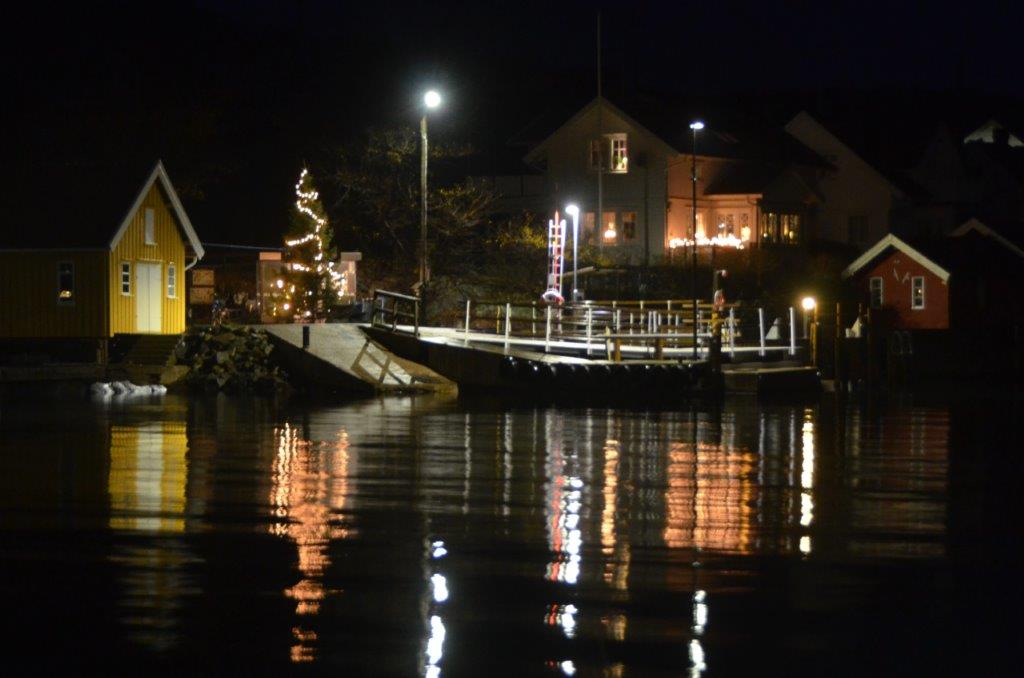 Julgranen om kvllen